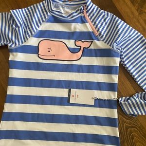 Vineyard Vines girls swim rash guard